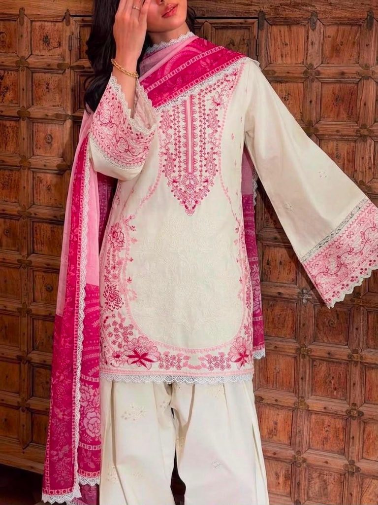 Women's Designer Satin Rayon Embroidered Kurta Farshi Palazzo Set with Printed Chiffon Dupatta