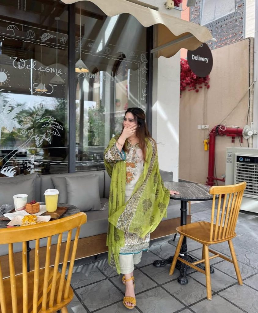 Women's Pakistani Cotton Printed Suit Set with Sequence Embroidery – YD-087