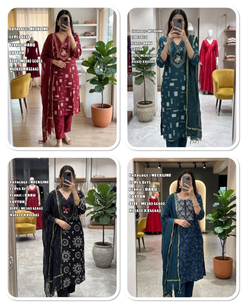 Women's Printed Straight Cut Kurta Set with Dupatta – 3 Piece Ethnic Wear