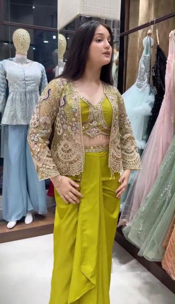 Women's Party Wear Koti with Dhoti Style Lehenga Set – Embroidered Designer Ethnic Wear